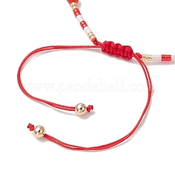 Perles rondes à facettes de 4 mm en pierre naturelle mélangée et perles de rocaille faites à la main pour la fabrication de bracelets tressés&nbsp;AJEW-MZ00003