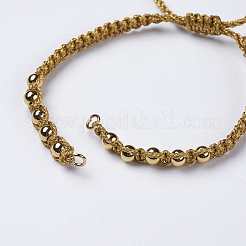 Fabrication de bracelet tressé en polyester&nbsp;MAK-K018-B03