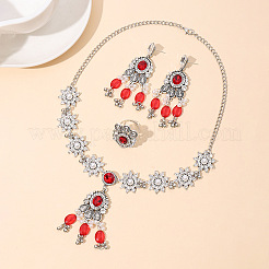 Set di gioielli in lega di fiori bohémien&nbsp;FS-WG40B38-01