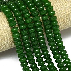 Chapelets de perles en jade de malaisie naturelle&nbsp;G-B165-G01-6x10mm-12