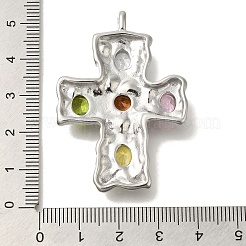 Colgantes de rhinestone de colores de acero inoxidable 304&nbsp;STAS-C105-11P