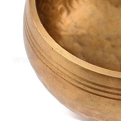 Set aus tibetischer Messing-Klangschale&nbsp;RELI-PW0004-01D