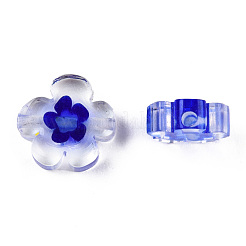 Millefiori a mano fili di perline di vetro&nbsp;LAMP-N029-017B-13