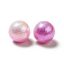Placcatura uv perle di plastica abs iridescenti&nbsp;SACR-A001-05E