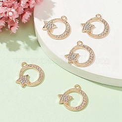 Legierung Rhinestones-Anhänger&nbsp;FIND-YW0002-01
