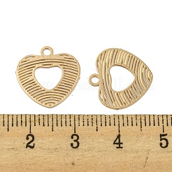 Anhänger aus geätzten Metallverzierungen aus Messing&nbsp;KKC-D001-04KCG