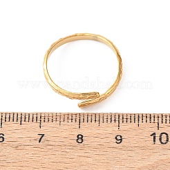 Offene Manschettenringe aus 304 Edelstahl für Damen&nbsp;RJEW-K309-12G
