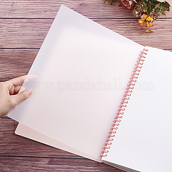 8 feuille intercalaire pour carnet de notes en PP&nbsp;DIY-GA0009-52B