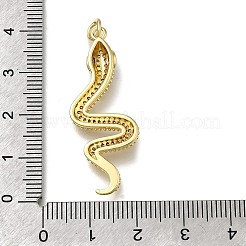 Messing micro pave klare zirkonia anhänger&nbsp;ZIRC-I070-007G