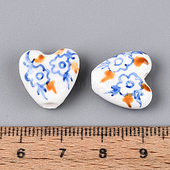 Porcelaine à la main des perles en céramique&nbsp;PORC-T134-28B