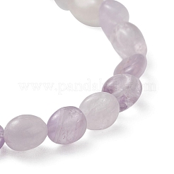 Pulseras de cuentas de amatista y lavanda natural&nbsp;BJEW-JB13145