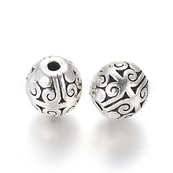 Perles en alliage de style tibétain&nbsp;TIBEB-L004-014AS