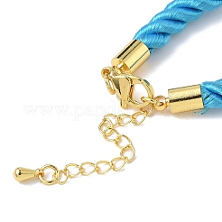 Fabrication de colliers en cordon torsadé en nylon de 5 mm&nbsp;FIND-G096-01G-07
