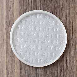 Stampi in silicone per display piatto rotondo fai da te&nbsp;DIY-P070-D02