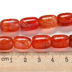 Natur Drachen Venen Achat Perlen Stränge&nbsp;G-A223-D11-01D