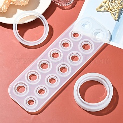 3 Stück 3 Stile DIY Silikonformen für Armreife und Ringe&nbsp;AJEW-YW0001-54