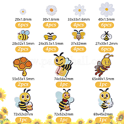 43pcs computergesteuertes Sticktuch zum Aufbügeln/Aufnähen&nbsp;DIY-GA0008-36