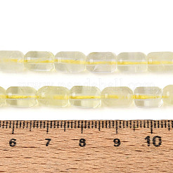 Stränge aus natürlichen Zitronenquarzperlen (erhitzt)&nbsp;G-G980-52B