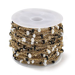Catene a maglie smaltate in acciaio inossidabile 304&nbsp;AJEW-Z028-09G-05