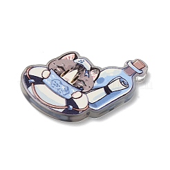 Pendentifs acryliques imprimés&nbsp;AC-E001-01B