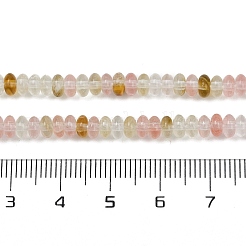Chapelets de perles de pierre de pastèque en verre&nbsp;G-U026-B02-4mm