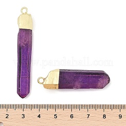 Pendentifs pointus en cristal de quartz naturel&nbsp;G-P253-03G-11