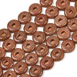 Chapelets de perles en goldstone synthétique&nbsp;GG-CBA199E-D01-01