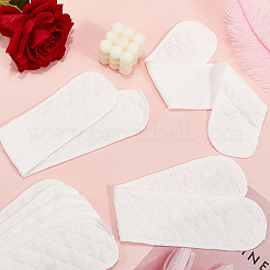 Coppette assorbilatte riutilizzabili in cotone traspirante&nbsp;DIY-WH20048-008