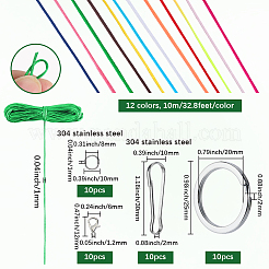 Kit fai da te per la creazione di portachiavi e gioielli&nbsp;DIY-SP0003-19