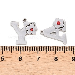 Ensembles de pendentifs en acier inoxydable 304 ornés de strass&nbsp;STAS-B123-03P