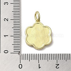 Pendentifs d'émail en laiton &nbsp;KK-E092-20C-01