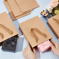 Geschenktüten aus Papier zum Falten mit Henkel&nbsp;ABAG-WH0045-21C