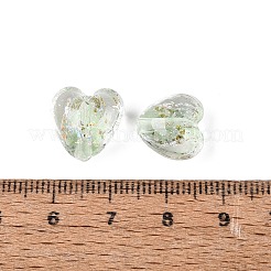 La main de perles de verre de feuille&nbsp;FOIL-N029-09G