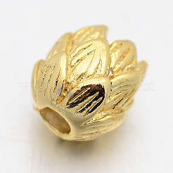 Messing Lotus Perlen&nbsp;KK-F0292-13