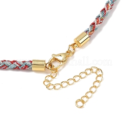 3.5 mm runde Nylon-Baumwollkordel zur Herstellung von Halsketten&nbsp;NJEW-C106-03G-12