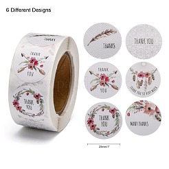 1 pouce merci autocollants&nbsp;DIY-G013-A08