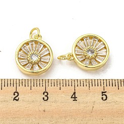 Pendentifs en laiton avec zircon&nbsp;FIND-Z023-13G