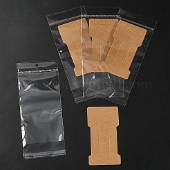 50 Stück Kraftpapier-Haarspangen-Displaykarten&nbsp;CDIS-YW0001-07