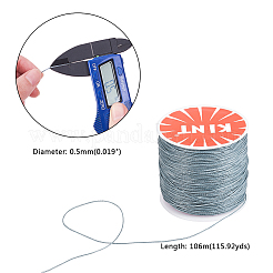 Cordons ronds de polyester paraffiné&nbsp;YC-PH0002-05F
