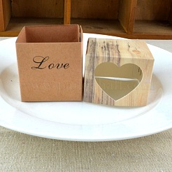 Scatole di caramelle di carta kraft vintage&nbsp;CON-WH0021-C01
