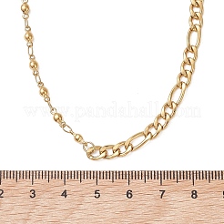 Halsketten aus gemischtem Edelstahl 304&nbsp;NJEW-JN05985