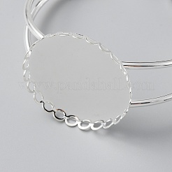 Création de manchette en laiton&nbsp;KK-WH0079-56S