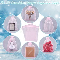 30 stücke große organza beutel tragbare schuhe tasche reise lagerung kordelzug taschen&nbsp;OP-SP0001-03B-03