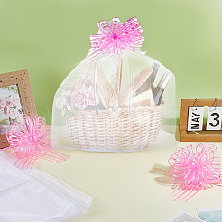 6 Stück rechteckige Organza-Verpackungsbeutel mit Kordelzug&nbsp;ABAG-PH0001-81A