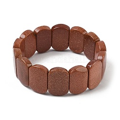 Stretch-Armbänder aus synthetischen Goldflussperlen für Damen und Herren&nbsp;BJEW-I323-02T
