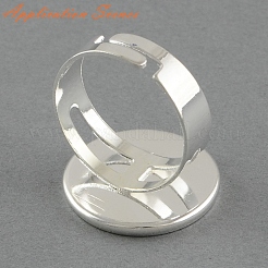 Fingerringband aus blankem Messing&nbsp;KK-A272-12G