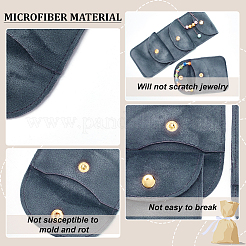 Klappenbeutel aus Samt für Schmuck&nbsp;TP-WH0007-12G-02