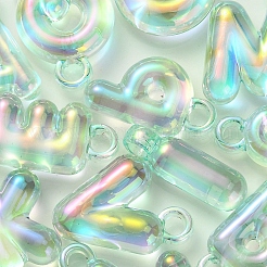 UV-Beschichtung regenbogenschillernde Acrylanhänger&nbsp;OACR-K003-007C