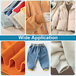 Tejido de punto elástico de algodón&nbsp;DIY-WH0002-69D