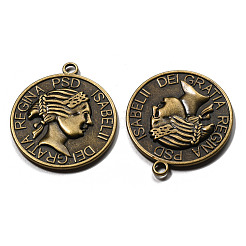 Pendentifs en alliage de style tibétain&nbsp;X-EA13483Y-AB